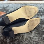 Karen Scott  Navy Leather Kitten Heels Size 7.5 Photo 4