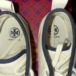 Tory Burch  T-Logo Canvas High-top Sneaker Ivory Women’s Size 8M New with Box Photo 7