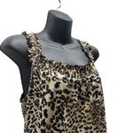 Y2K Cheetah Animal Print Tank Top Brown Size L Photo 1