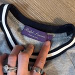 Ralph Lauren  purple label polo bear with baseball bat grey sweatshirt Photo 2