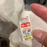 Vintage 70’s St. Michael UK white slip skirt lace ribbon trim elastic waist boho Size XL Photo 9