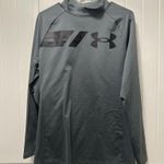 Under Armour  Grey Mock Turtle Neck Long Sleeve Photo 0