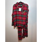 Ralph Lauren Brand New Lauren Women's Size Large Red Plaid Pajama Set 2 Piece Photo 3