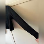 Brandy Melville Brandy‎ Melville Black Crop Fleece Sweatshirt Hoodie One Size Photo 8