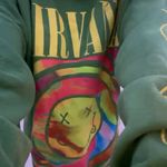 Urban Outfitters Green Nirvana sweatshirt Photo 0