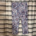 Talbots  Red And Blue The‎ Perfect Crop Size 8 Photo 1