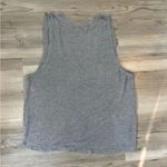 We The Free  People Oversized Small Take The Plunge Gray tank Photo 1