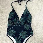 SheIn one piece leaf print swimsuit Photo 0