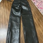Wilfred Aritzia  Melina Pant High-waist Vegan Leather  black size 0 Photo 5