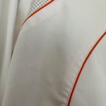 Nike Women’s White Orange Large Y2K Zip Up Jacket 2000s Vintage 90s Photo 3