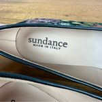 Sundance New! Black Floral Marais Flats, 5.5 US / 36 EU Photo 5