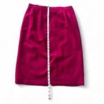 Sag Harbor Vintage Pink Wool Pencil Skirt Photo 7