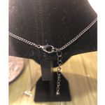 Unbranded Dark Metal Stegosaurus Dinosaur Pendant Necklace Gray Photo 3