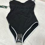 NWT BMJL Black and White One Piece Swimsuit with High Photo 7