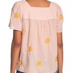 Madewell Floral Embroidered Butterfly Top Photo 1