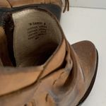 FREEBIRD by Steven  Sandi brown booties shoes boots size 8 BoHo distressed RARE Photo 8