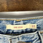 Levi's  Premium Dad Jeans 27 Light Wash Distressed Grunge Y2K Straight Leg Denim Photo 3