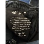 PTCL Ethical Clothing Wide Leg Distressed Denim Black Jeans Size 25 (K19) Photo 4