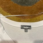 Neiman Marcus  Stretchy Hankerchief Asymetrical Short Sleeve T Shirt White Small Photo 1