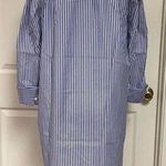 Love j off the shoulder dress/blue & white stripeM Photo 1