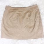 Naked Zebra NWT Cream Button Down Addison Skirt Photo 3
