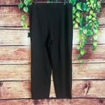 Eileen Fisher  Sweat Pants Leggings PL Petite Large Charcoal Gray Drawstring Photo 3