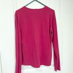 Gap π΅ long sleeve crew Pink top size Large Photo 2
