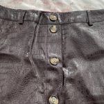 Target NWT Rachel Comey X Faux Crocodile Pencil Brown Chicory Coffee Skirt, size 8 Photo 9