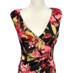 Adrianna Papell Sleeveless V-Neck Midi Dress 6 Photo 2