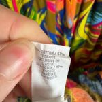 Aerie  Smocked Tropical Floral Maxi Dress Size XL Strapless Boho Vacation Resort Photo 5