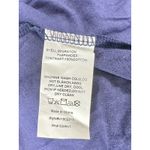 Suzanne Betro Weekend by  Blue Tunic Top With Floral Embroidery Size S NWT!!! Photo 4