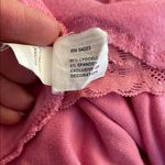 Gap  Pink Long Sleeve Lace Trim Tee Lyocel & Spandex Size M Photo 8