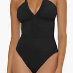 Soluna Lake Side Tie Back Swimsuit Large One Photo 0