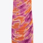 ZARA  Printed Tulle Dress Photo 5