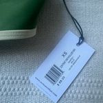 We Wore What contrast one shoulder top green / wheat NWT XS Photo 2