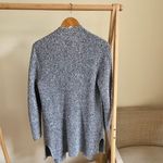 Old Navy Longline Waffle Knit Oversized Cardigan in Marled Charcoal - XS Photo 2