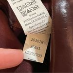 Spanx NWT  Faux Patent Leather Shiny Leggings Ruby Burgundy Size SMALL Photo 8