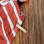 Vince Camuto One Shoulder Wrap One Piece Swimsuit Orange White Papaya size 8 NWT Photo 4