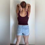 Old Navy Distressed Boyfriend Shorts 12 Stretch Distressed Festival Vacation Light Wash Photo 4