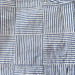 LL Bean Blue Patchwork Seersucker Favorite Fit Cotton Bermuda Shorts Size 6 Photo 4