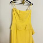 Chiara Boni  La Petite Robe Eliska Ruffle Strapless Gown Soleil Size IT 50/ US 14 Photo 7