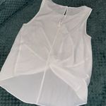 BCBGeneration Bcbg generation tank knot front sheer white medium Photo 4
