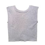 Free People  Intimately Cropped Crew Sleeveless Tee M/L Photo 3