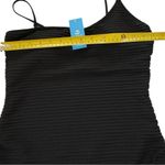 Cupshe Black One Piece Swimsuit - Asymmetrical w/ Removable Strap (L)NWT Photo 3