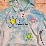 Samii Ryan NWT BSR by x Smiley Happy Lil Thang Tie Dye Floral Hoodie Photo 4