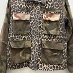 ALL SAINTS Finch Camo Leopard Camouflage Green Jacket Size M Photo 7