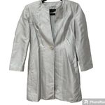 Adrienne Vittadini Adrienne vittadine silver jacket  Size 4 Photo 0