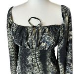 Urban Outfitters  Vivienne Printed Long Sleeve Mini Dress Medium Photo 2