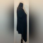 Alfani - Black tank top flowy with chain detailing Size S Photo 2