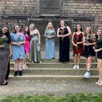 Green Satin Prom / Bridesmaid Dress Size M Photo 11